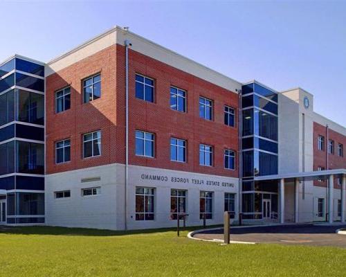 Exterior of U.S. Fleet Forces Command HQ building