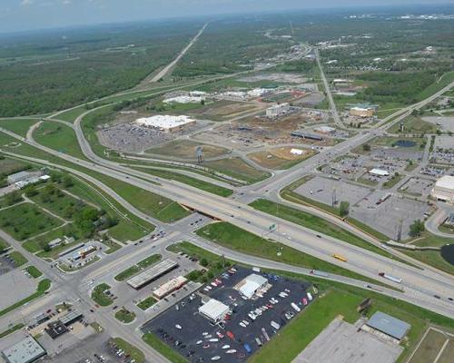 Aerial photo of US-412/I-44/193rd